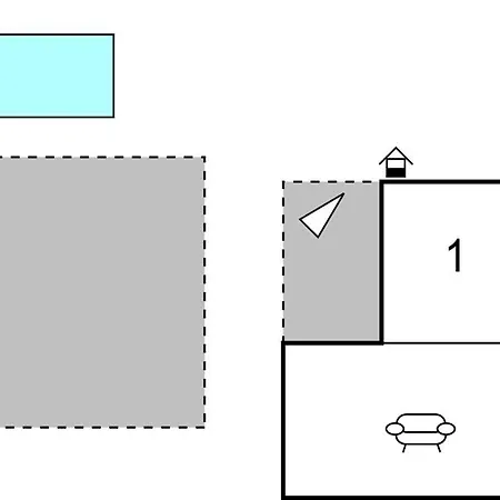One-Bedroom Apartment In Vir Apartment